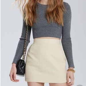 Vintage Chanel cream skirt - make an offer!